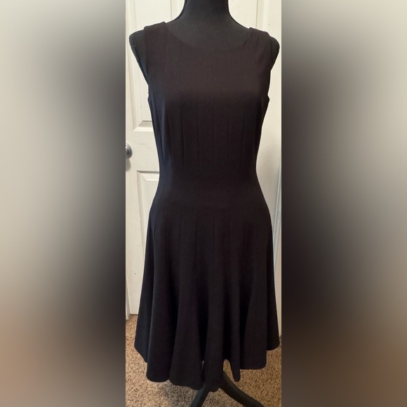 Only worn once black, Calvin Klein midi dress - Picture 1 of 9